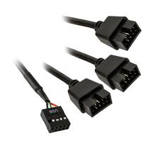 USB jagaja Lian Li PW-U2HB, 1 USB-st 3 USB-le