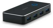 USB jagaja Lindy USB 3.0 Sharing Switch 2:4, must