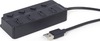 USB jagaja Gembird UHB-U2P4P-01, 4 porti, must