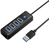 USB jagaja Orico, 4x USB 3.0, 5 Gbps, 0.15 m, must