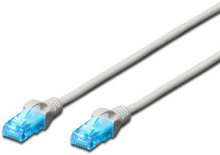 Võrgukaabel Digitus Patch Cord DK-1512-050, CAT 5e, 5 m, hall