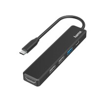 USB jagaja Hama 00200117 USB-C, 3 x USB-A, USB-C, HDMI, must