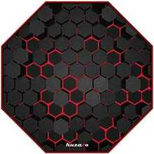 Toolialune matt Huzaro FloorMat 2.0, 120 cm, must/punane