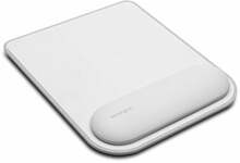 Hiirematt randmetoega Kensington K50437EU, hall/valge