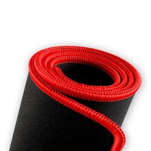 Hiirematt Savio Turbo Dynamic L, 700 x 300 mm, must/punane