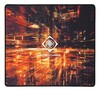 Hiirematt DELTACO GAMING GAM-097, 450 x 400 mm, must abstraktse mustriga