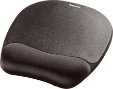 Hiirematt randmetoega Fellowes 9176501, 202 x 235 x 25.4 mm, must