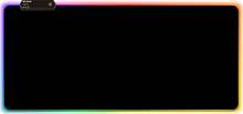 Hiirematt Mozos MP-L RGB, 80 x 30 x 0.4 cm, must