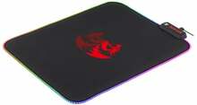 Hiirematt Redragon Pluto P026, 33 x 26 cm, must/punane