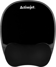Hiirematt Activejet, must, geel