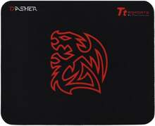 Hiirematt Thermaltake Mini Dasher, 19 x 23.5 cm, must/punane