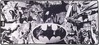 Hiirematt Subsonic XXL Batman, 90 x 40 cm, valge/must