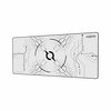 Hiirematt Aqirys Gruis Extra Large, 900 x 400 mm, valge