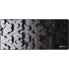 Hiirematt Sharkoon SGP30, 900 x 400 mm, must/hall