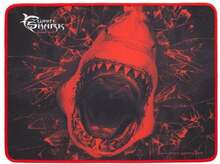 Hiirematt White Shark MP-1699, must/punane