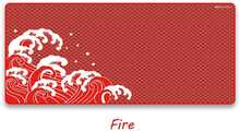 Hiirematt X-RAYPAD Aqua Control Plus 3XL, 1200 x 550 x 4 mm, Wave - Fire