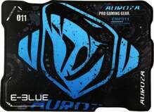 Hiirematt E-Blue Auroza M, 365 x 265 mm, must/sinine