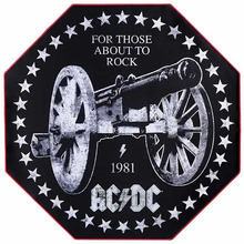Mänguri põrandavaip Subsonic Gaming Floor Mat AC/DC