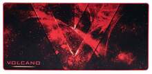 Hiirematt Modecom Volcano EREBUS, 900 x 420 mm, must/punane