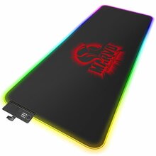 Hiirematt Marvo G45 XL RGB, 800 x 300 mm, must/punane