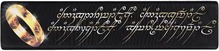 Hiirematt Subsonic Ergopad Lord Of The Rings