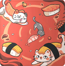 Hiirematt Dark Project Sushi Cats Pro L