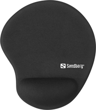 Hiirematt Sandberg 820-98, 23 x 20 x 2 cm, must