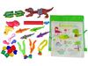 Sukeldumismänguasjade komplekt dinosaurused LeanToys