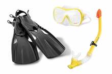 Sukeldumiskomplekt Intex Wave Rider Sports 55658, must/oranž