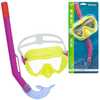 Sukeldumismask koos toruga Bestway 24036, kollane