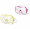 Sukeldumismask Intex Wave Rider 55978, kollane/roosa