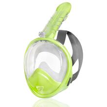 Sukeldumismask lastele Spokey Zumi JR XS, roheline