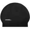 Lateksist ujumismüts Crowell Atol, must Col.1