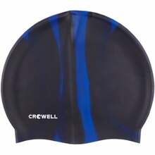 Ujumismüts Crowell Multi Flame, sinine/must