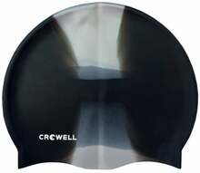 Ujumismüts Crowell Multi Flame, must/hall