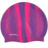 Ujumismüts Crowell Multi Flame, roosa/lilla
