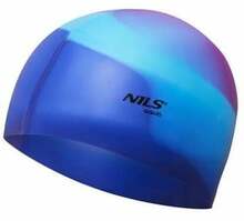 Ujumismüts Nils Aqua NQC Multicolor, sinine/lilla/helesinine