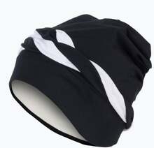 Ujumismüts Fashy Womens Cap, valge/must