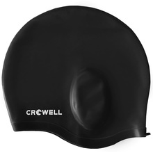 Ujumismüts Crowell Ucho Bora, must