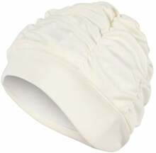 Ujumismüts Fashy Pleated Fabric 3403 31, valge