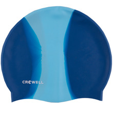 Ujumismüts Crowell Multi Flame, tumesinine-sinine