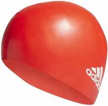 Ujumismüts Adidas 3-Stripes Silicone Jr HE5081, punane