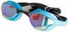 Ujumisprillid Aquafeel Leader Mirrored, must/helesinine