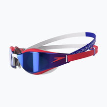Ujumisprillid Speedo Fastskin Hyper Elite Mirror, white/true cobalt/watermelon