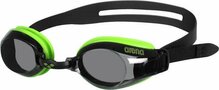 Ujumisprillid Arena Zoom X-Fit, must/roheline