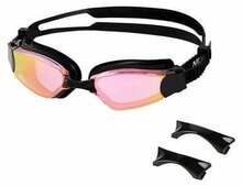 Ujumisprillid Nils Aqua Racing NQG660MAF, must/roosa