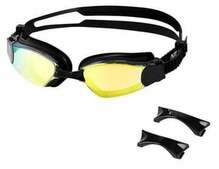 Ujumisprillid Nils Aqua Racing NQG660MAF, must/kollane