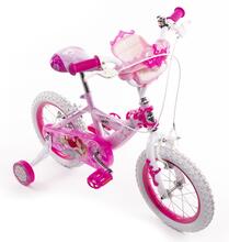 Laste jalgratas Huffy Princess 24371W 14, valge/roosa