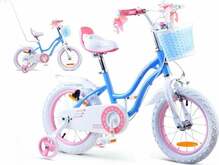 Tüdrukute jalgratas Royalbaby Star Girl RB14G-1, 14, sinine