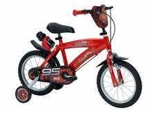 Laste jalgratas Huffy Disney Cars 24481W, 14, must/punane
